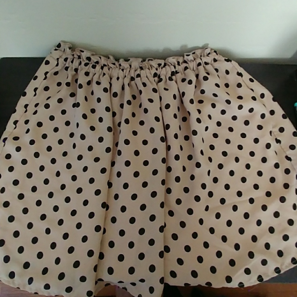 Polkadot skirt